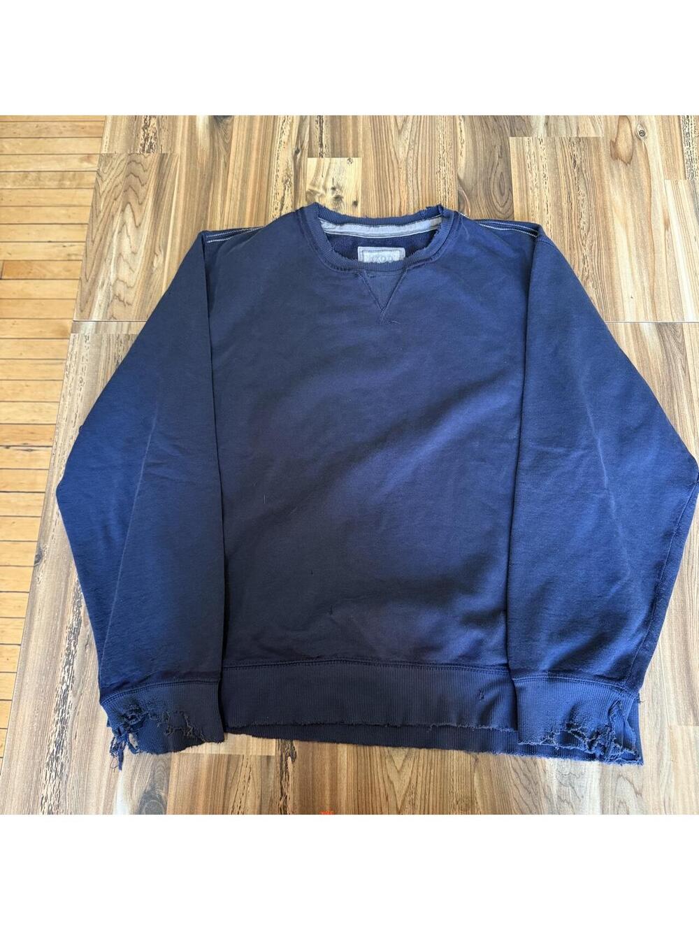 ZOD Vintage Navy Blue Crewneck Sweatshirt